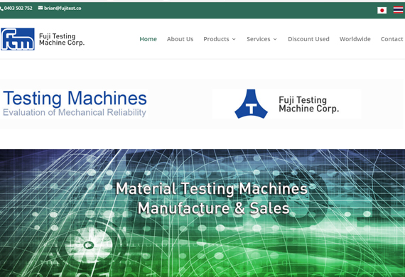 Fujitest Material Testing Machine