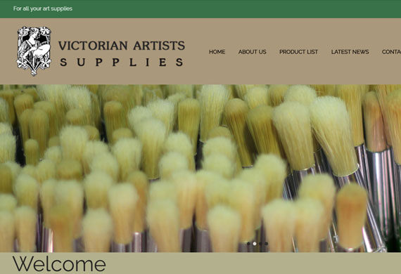 Victorian Art Supplies