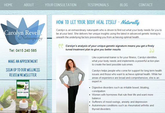 Carolyn Revell Naturopathy